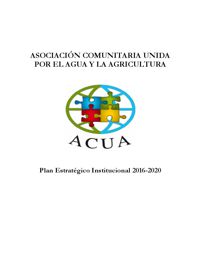 Plan estratégico ACUA 2016-2020