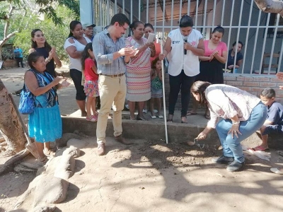 Arranca proyecto de abastecimiento de agua en comunidad María Auxiliadora, en el Majahual