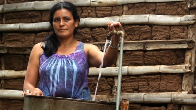 Familias en Comasagua beneficiadas con proyecto de acceso al agua potable y al saneamiento